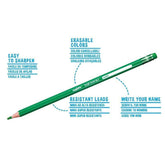 CARIOCA Tita Erasable 12pcs Colored Pencils